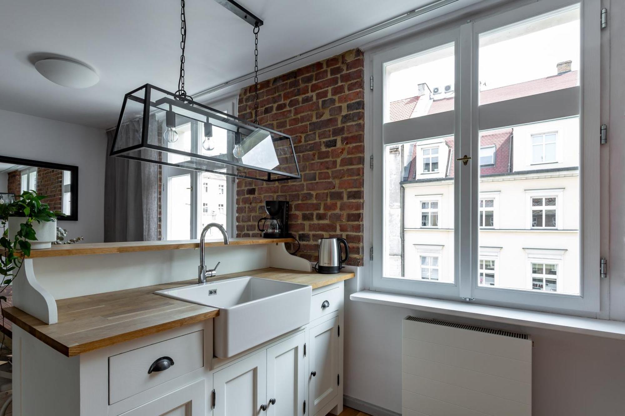 Klimatyczne Mieszkanie W Centrum 波兹南 外观 照片